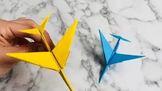 KAĞITTAN UÇAK YAPIMI(JET) / Paper Airplane ✈️