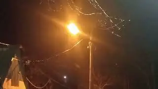 РАБОТА ФОНАРЕЙ НОЧЬЮ