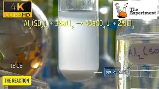 What happens when Barium chloride (BaCl2) reacts with Aluminum sulphate (Al2(SO4)3? | Al2SO43+BaCl2