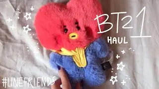 What did I buy at Line Friends this time? — BT21 Haul