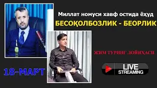 Миллат номуси хавф остида ёҳуд бесоқолбозлик – беорлик