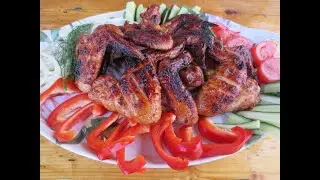 Куриные крылышки на мангале. Куриные крылышки в аджике