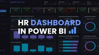 HR Dashboard in Power BI in Hindi (in 4 Hours)