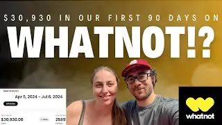 How We Made $30,930 In Our First 90 Days On Whatnot Selling Thrifted Clothes (And How You Can Too!)