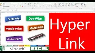 How to Use Hyperlink In Excel | How to Create Hyperlink | Microsoft Office 365