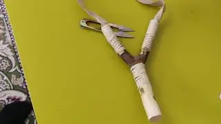 Slingshot handmade, selfmade, рогатка своими руками
