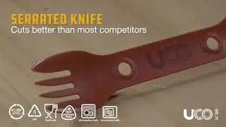 UCO Eco Utility Spork - Recover Recycled™ Plastic