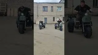 Кто быстрее на трициклах! 😃