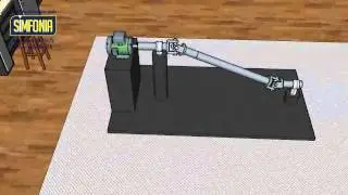 Physics experiment 2 - SimFonIA Animation Tools (SketchUp plugin)