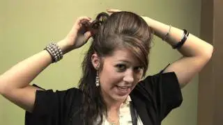 Hair How To: Long Hair Updo with Curls