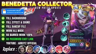Script Skin Benedetta Collector Death Oath No Password | Full Effect, Sound | New Patch