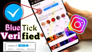 Get Blue Tick on Instagram Profile with less Followers | How to Get Blue Mark Verified  | MounTech