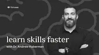 LEARN Skills Faster with Dr. Andrew Huberman #animation