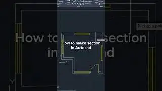 Autocad tutorial: How to make section in autocad( yqarch ) Plug in in our channel subscribe for more