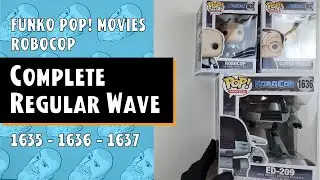 Robocop, ED-209, Clarence Boddicker Funko Pop // Just One Pop Showcase