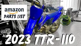 AMAZON PARTS Easy Install HEAVY DUTY SUSPENSION 2023 TTR110 Ep58