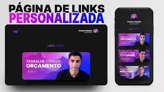 Como criar Pagina de Links no WordPress Elementor | Estilo Página Linktree