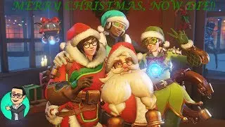 HOW THE YETI  STOLE CHRISTMAS!!!! OVERWATCH GAMEPLAY#1