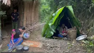 Poor single mother was evicted from the abandoned house, where will she go?