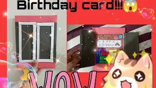 Easy Birthday card for friends ❤️😘#birthdaycardidea #birthdaycard #bff