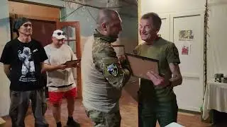 Бригада Терек наградила Волонтеров благодарностями за помощь и жизненную позицию