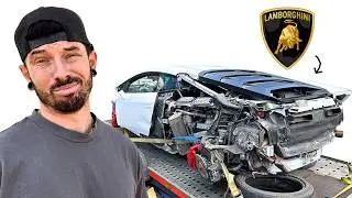 I BOUGHT A WRECKED LAMBORGHINI HURACAN THAT I COULDN'T FIX