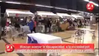 La 'IV Muestra de Artesanía' acoge las obras de 1.500 personas con discapacidad
