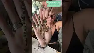 Sterling Cactus Hair Beads - Hippie Hair - Hair Jewelry