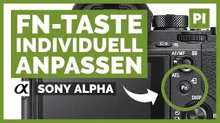 SONY FN Taste ➡️ FN Funktionsmenu individuell anpassen
