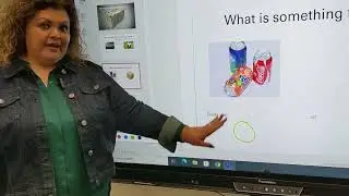 Annotate over your PowerPoint lessons on the Promethean Panel