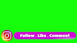 Free and Simple Green Screen Social Media Icons (NO COPYRIGHT)