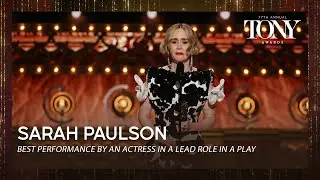 Sarah Paulson | 2024 Tony Awards Acceptance Speeches