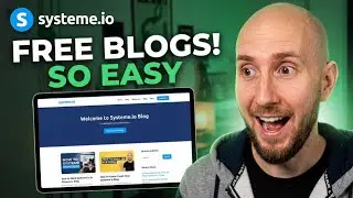 Systeme.io Blog Tutorial: Full Setup From Start to Launch!