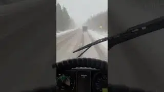 зимняя дорога России/ winter road in Russia 