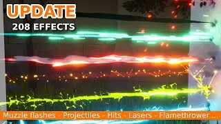 NIAGARA : Shooter VFX Pack - 208 effects [ UPDATE - UE4 - UE5 ]