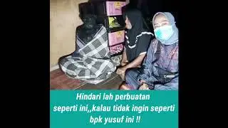 Viral !!! ini AKIBAT Menuntut ILMU HITAM Sampai ISTRI BUTA akibat Tidak bisa  Berhenti MENANGIS