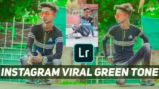 Instagram Viral Green Tone Photo Editing Tutorial / lightroom photo edit2021! imritik