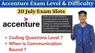 Accenture Exam Experience 2023 | Accenture 20 July Exam | Accenture Coding Questions