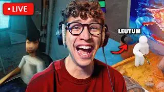 SONO UN BARBIERE MA È HORROR💀NASCONDINO🤣E ALTRO IN LIVE🔴