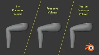 How to Create a Custom Preserve Volume in Blender