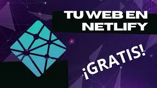 SUBIR PAGINA WEB A UN SERVIDOR GRATIS [NETLIFY]