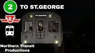 TTC | LINE 2 | TO ST.GEORGE | Hawker Siddeley H6 |