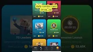 Hamster kombat daily combo card 29-6-24