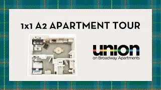 1x1 A2 Floor Plan Tour at Union on Broadway!