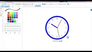How to insert a clock and change values