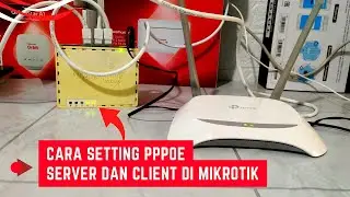 How to set up PPPoE server and client on Mikrotik to regulate WiFi internet speed at home