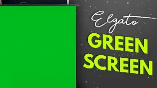 Review: Elgato Green Screen *Retractable Green Screen!*