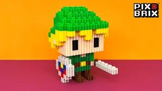 LINK The Legend of Zelda [Brix and Friends] - Pix Brix Instructions