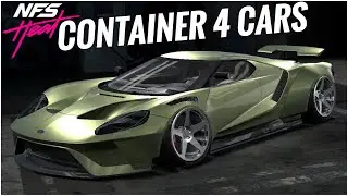 NFS Heat Studio App Container 4 Cars | Air Ride Edits & Builds | iPad Pro 4K