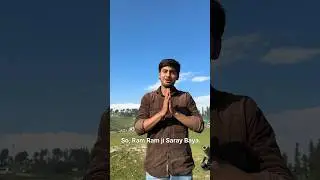 Din 6 /35 days Travel Challenge || Ram Ram Ji 🚩| Kashmir Gulmarg 